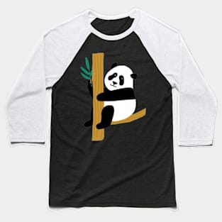 Hello cute panda Baseball T-Shirt